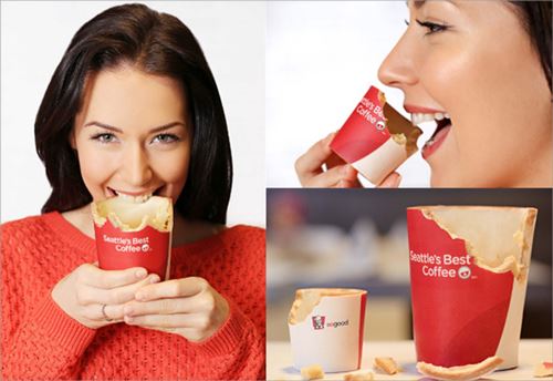 KFC Kenalkan Scoff-ee Cup, Cangkir Kopi Unik yang Bisa Dimakan 2