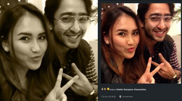 Ayu Ting Ting dengan Shaheer Sheikh