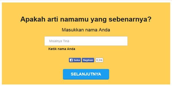 Penasaran Arti Nama Kamu Yuk Kita Cek di NameTest