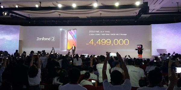 Resmi DIrilis di Indonesia, Ini Spesifikasi dan Harga Zenfone 2