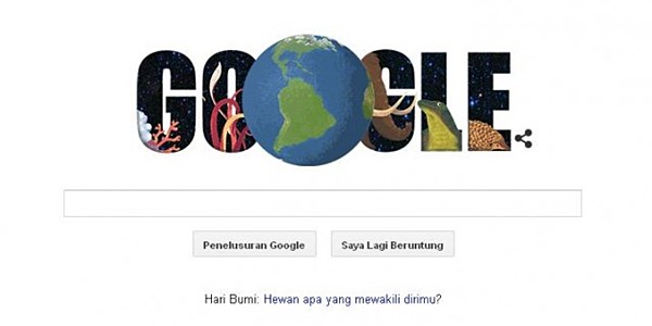 Yuk, Ikuti Serunya Bermain Kuis Hari Bumi yang diadakan Google!