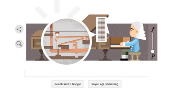 Google Doodle Rayakan Ulang Tahun Penemu Piano, Bartolomeo Cristofori