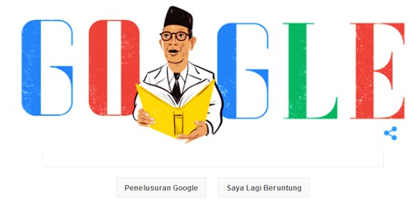 Peringati Hari Pendidikan Google Doodle Ulas Kisah Ki Hadjar Dewantara
