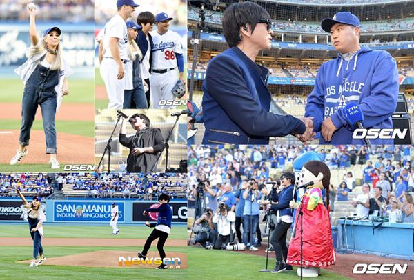 Meski Lemparannya Meleset, CL Tetap Jadi Bintang di Kandang LA Dodgers 2