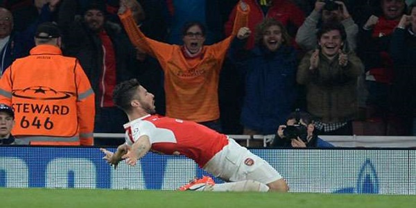 Hasil Liga Champions Arsenal Vs Bayern Munchen: Good Job Arsenal!
