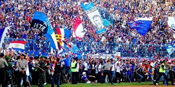 Bentrok dengan Bonek di Sragen, 1 Aremania Tewas dan 2 orang Kritis