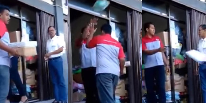 Video Petugas JNE Melempar-lempar Paket Klien ini Bikin Netizen Geram