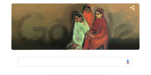 Ulang Tahun ke-103, Karya Legendaris Amrita Sher-Gil Dijadikan Doodle