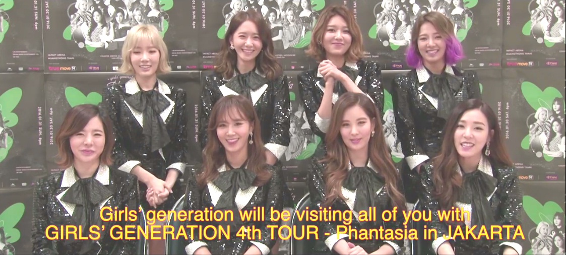Jelang Konser ‘Phantasia in Jakarta’, SNSD Beri Sapaan Manis Untuk Fans