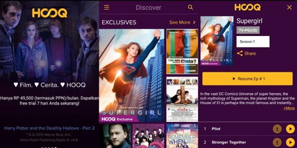 Bakal Jadi Saingan, Ini Keunggulan Hooq Dibandingkan Netflix