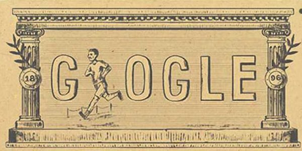 Google Kobarkan Spirit Olimpiade Lewat Doodle Olimpiade Modern Pertama 2
