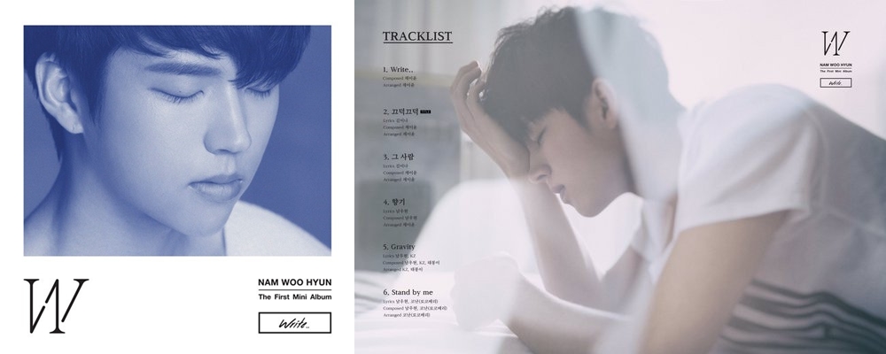 Album Debut Solo Woohyun INFINITE "Write" Sentuh Penjualan 50 Ribu Copy