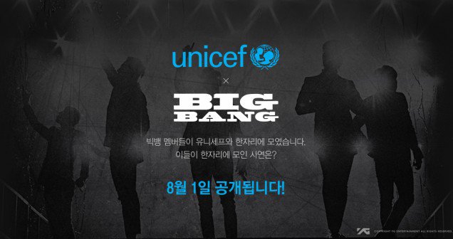 Kolaborasi Dengan UNICEF, Begini Video Teaser Big Bang