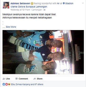 Kisah Perjuangan Supporter LA Mania Terbayarkan Dengan Kemenagan