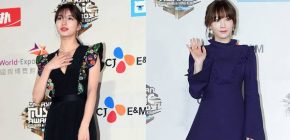 Tampil Simpel di Red Carpet MAMA 2016, Cantik Mana Suzy atau Tae Yeon?