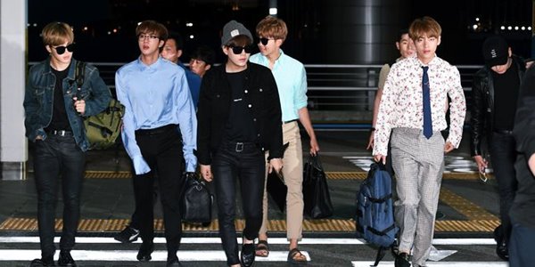 BTS Tiba Di L.A Untuk AMA, Jadwal Sibuk Menanti
