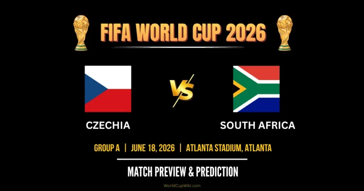 Czechia vs South Africa: Pertarungan Sengit di Piala Dunia 2026